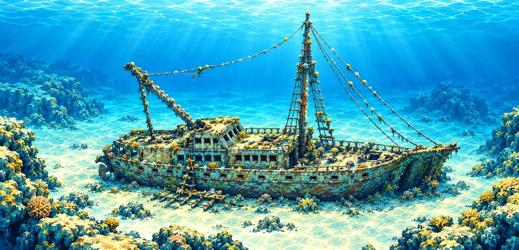 Excalibur Wreck — Карта дайв-сайта