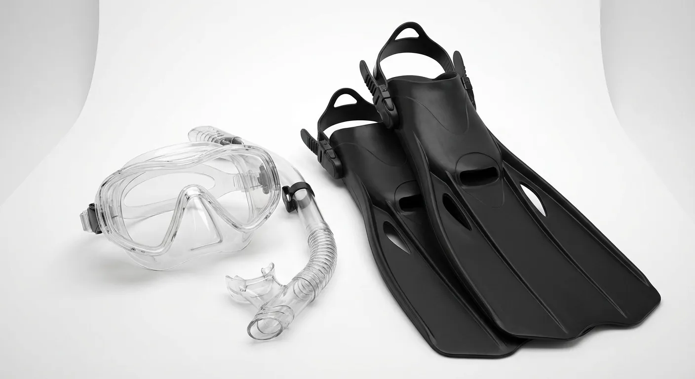 Mask, Snorkel & Fins
