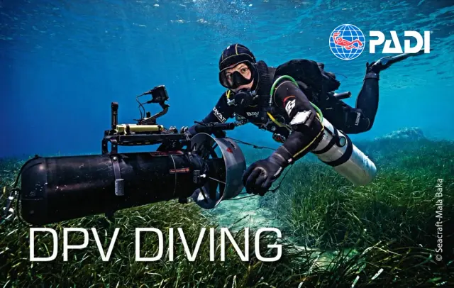 PADI scooter dpv course