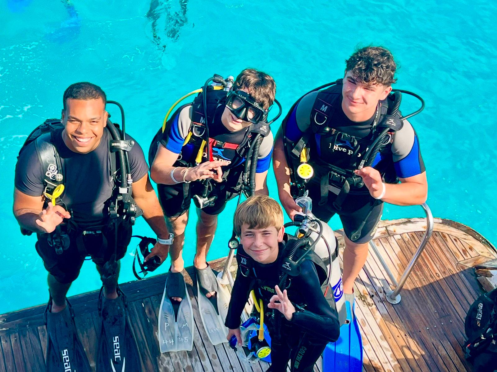 Photo from Mia Leclerc's dive