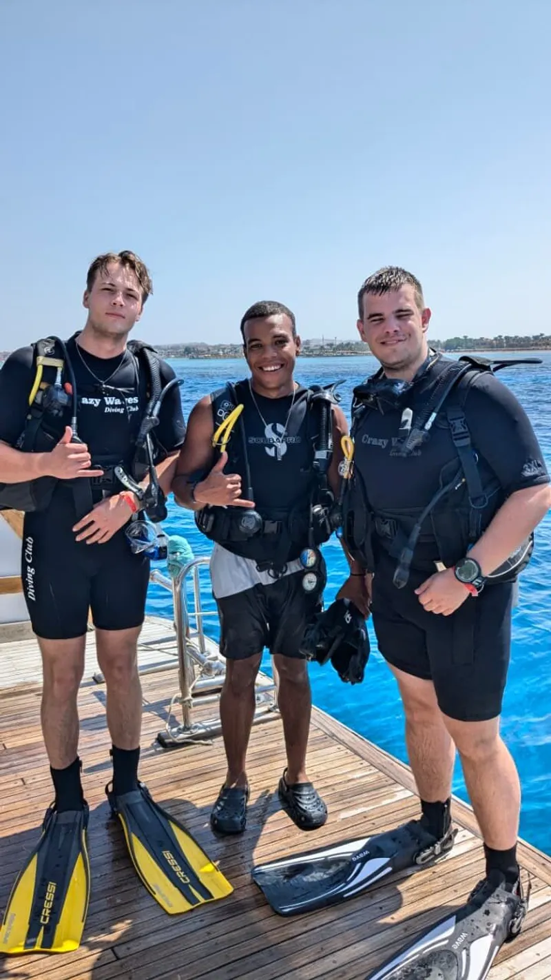 ISC Open Water Diver course in Hurghada